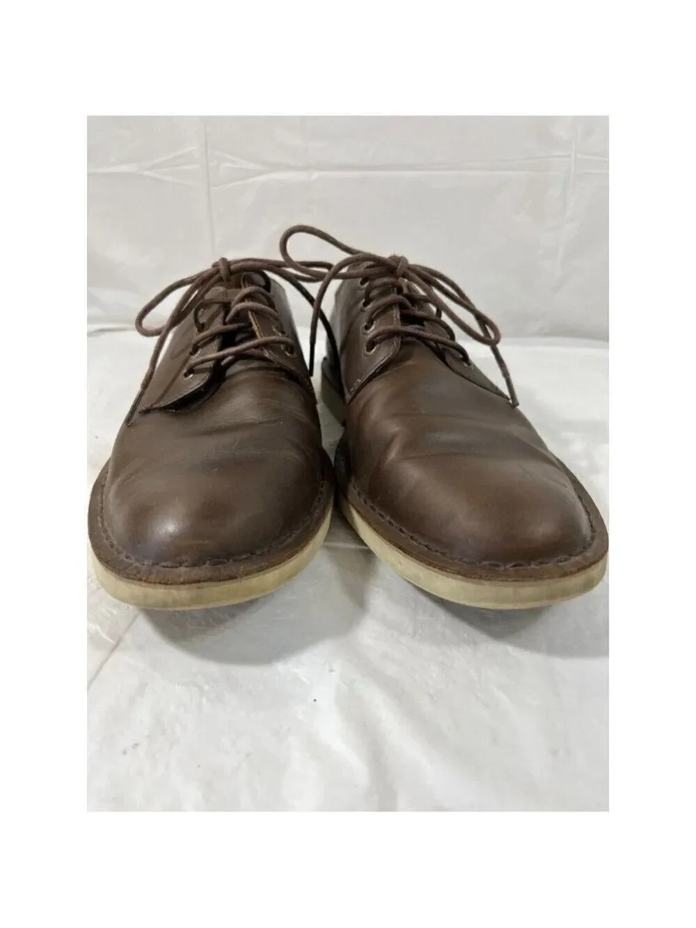 Sperry Top-Sider Harbor OXFORD PLAIN TOE Men's LEATHER BROWN SHOE 10.5 M